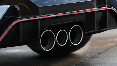 Honda Civic Type R - exhaust