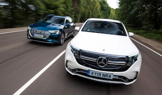 Mercedes EQC Audi e-tron