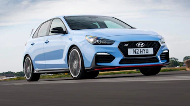 Hyundai i30 N - front tracking