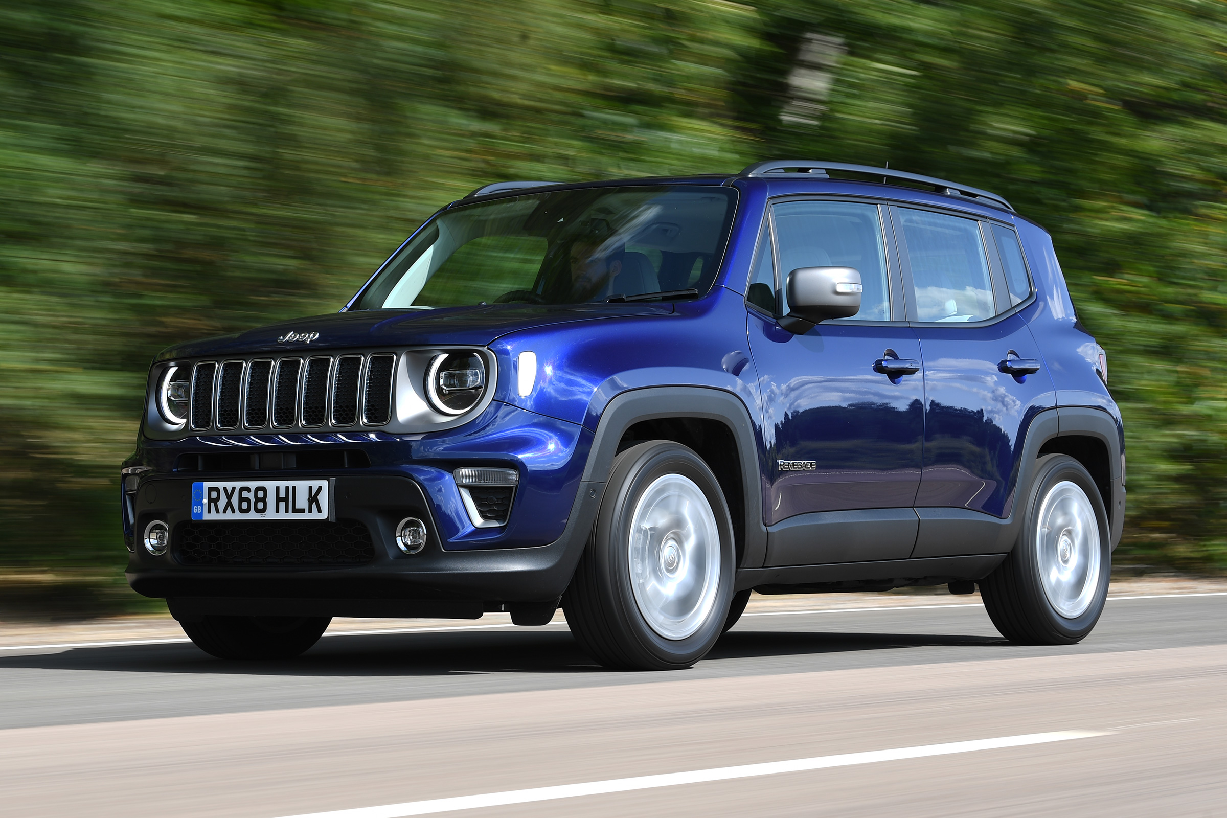 Jeep Renegade - front tracking