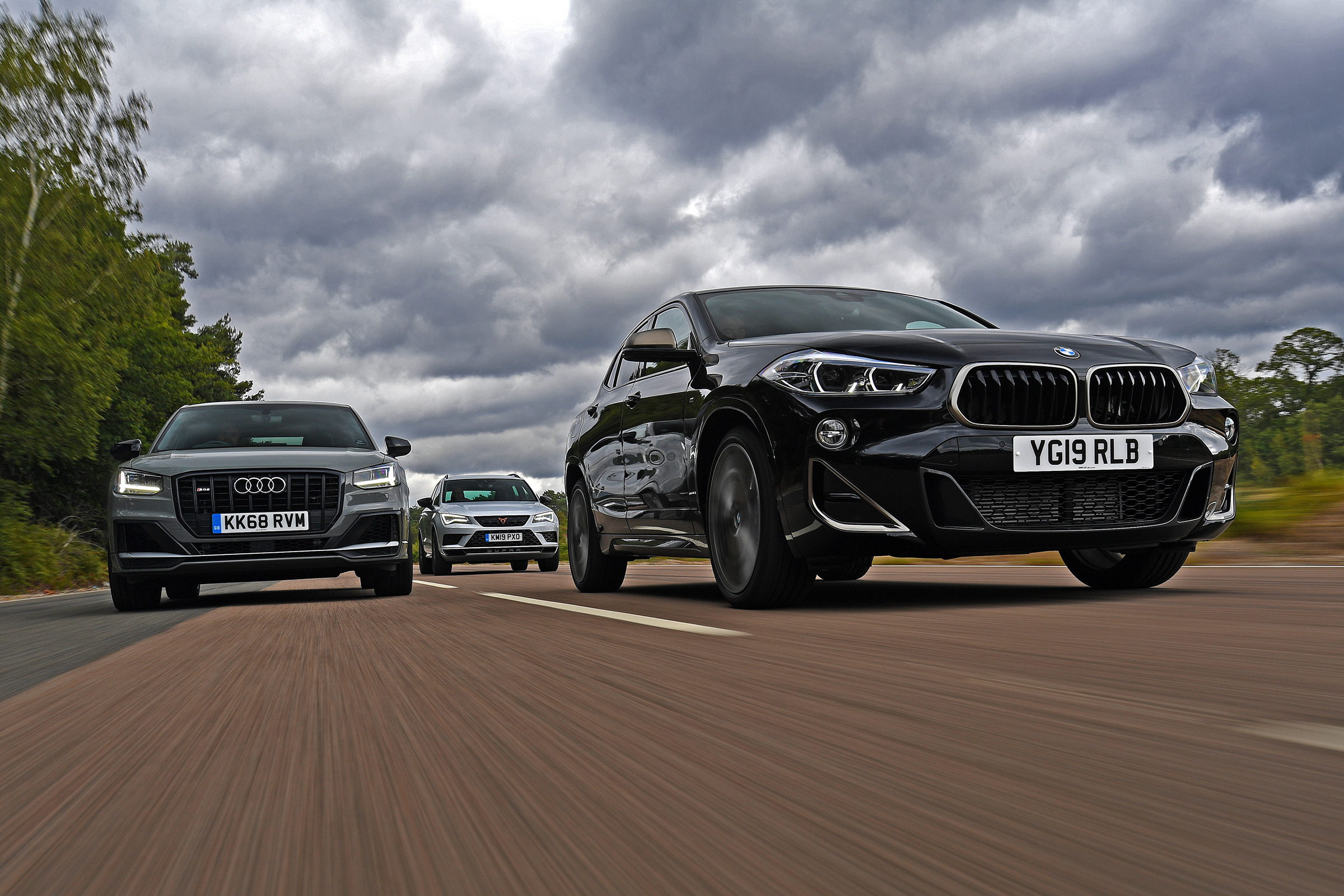 BMW X2 vs Audi SQ2 vs Cupra Ateca