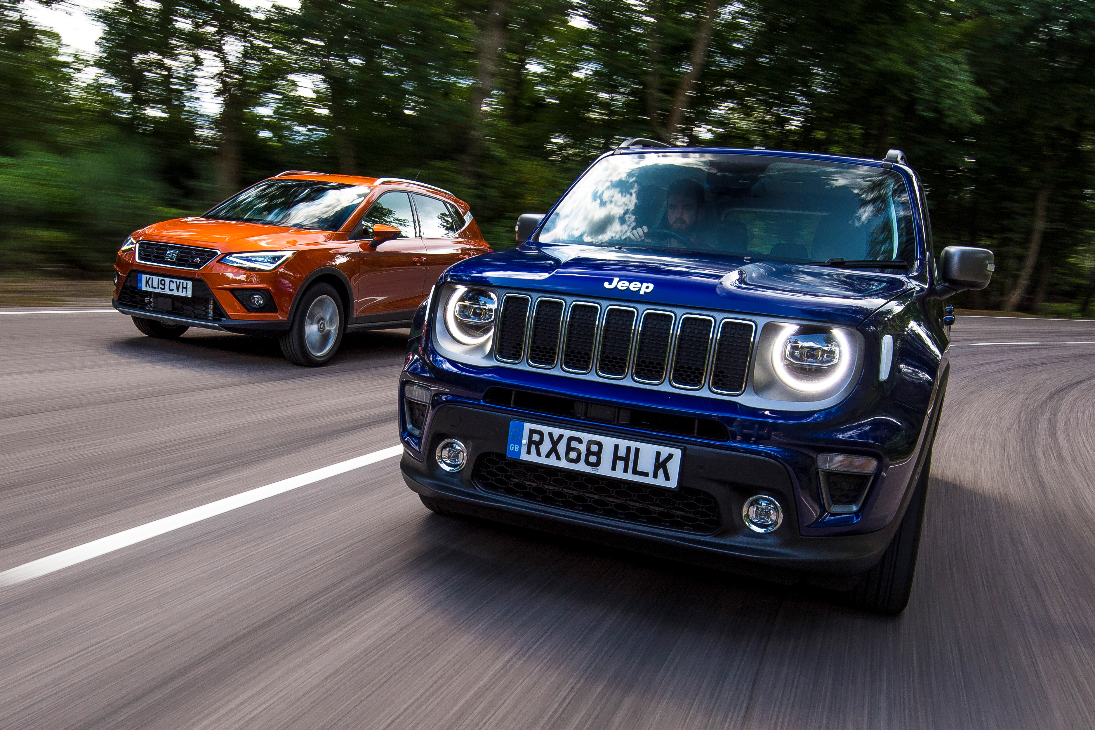 SEAT Arona Jeep Renegade - twin test