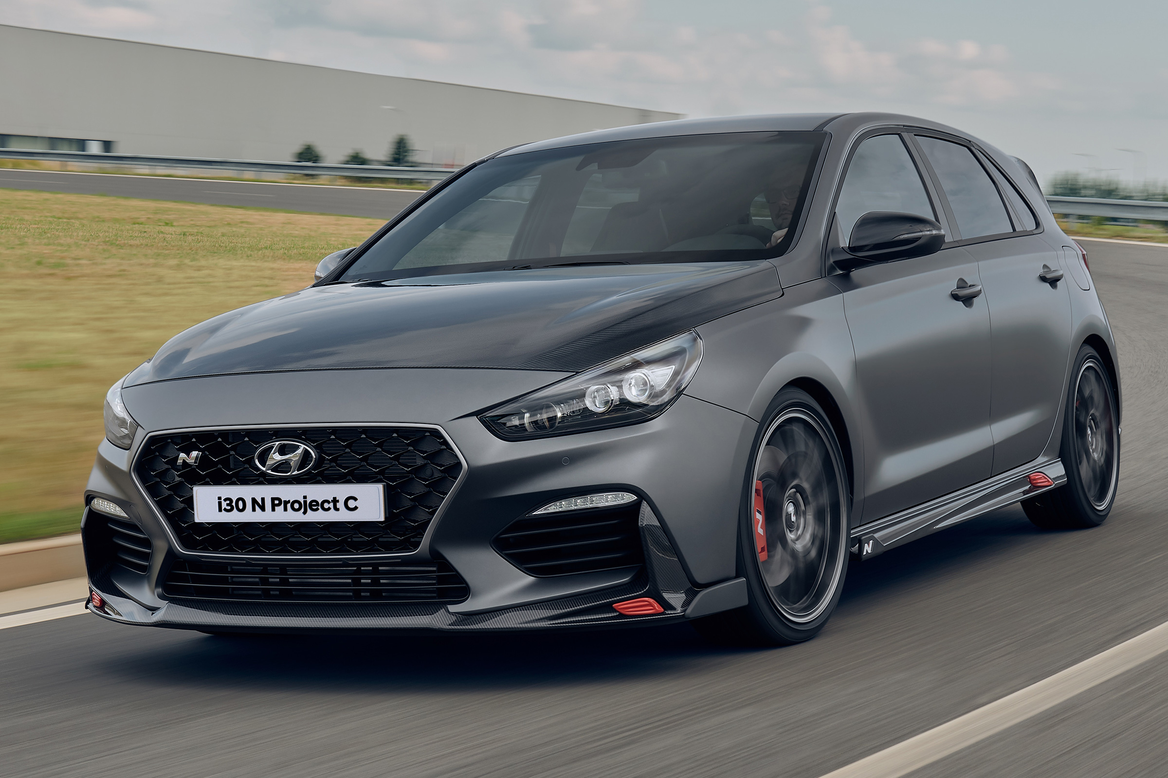 Hyundai i30 N Project C - front tracking