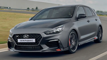 Hyundai i30 N Project C - front tracking