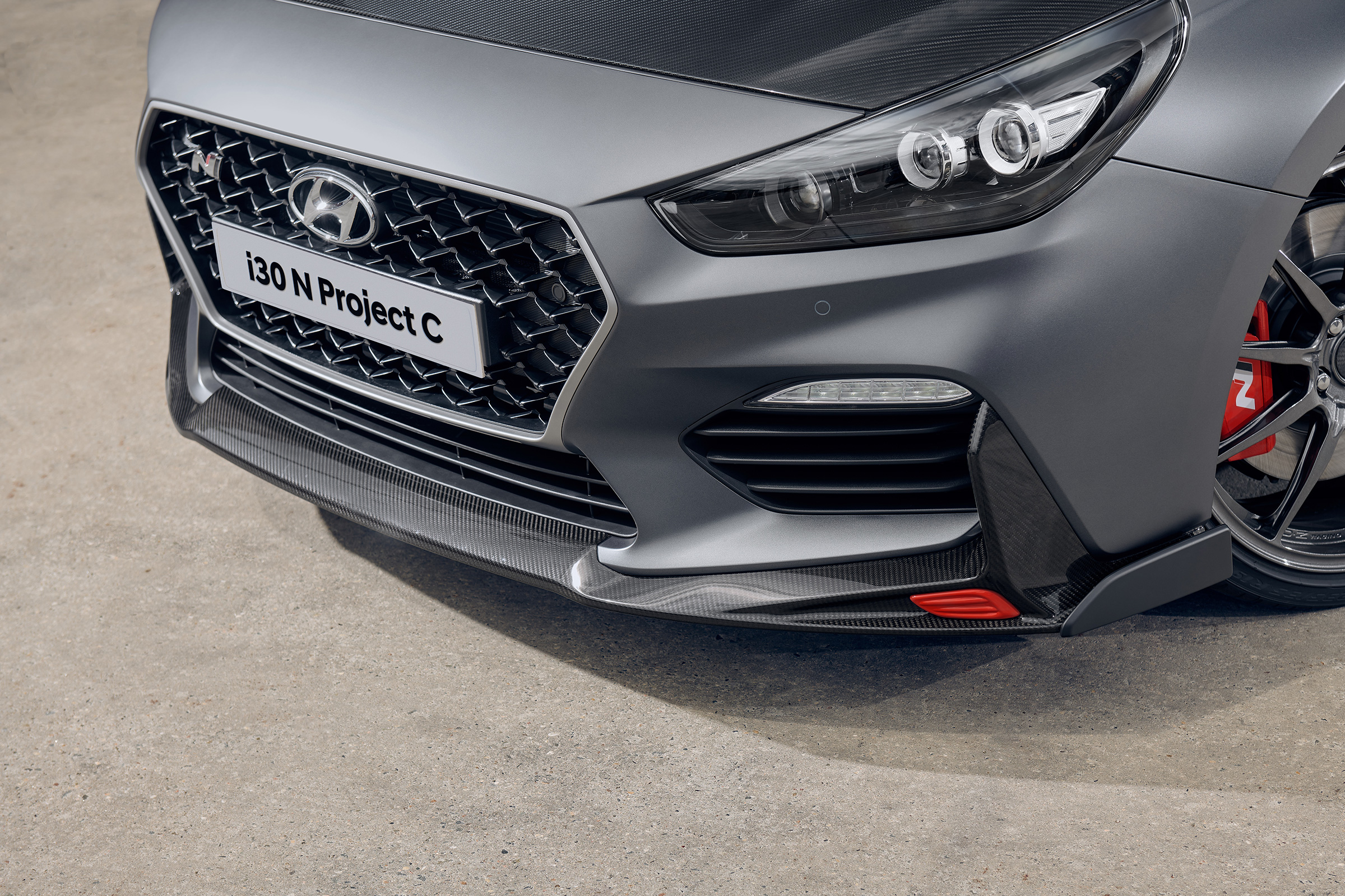 Hyundai i30 N Project C - front splitter