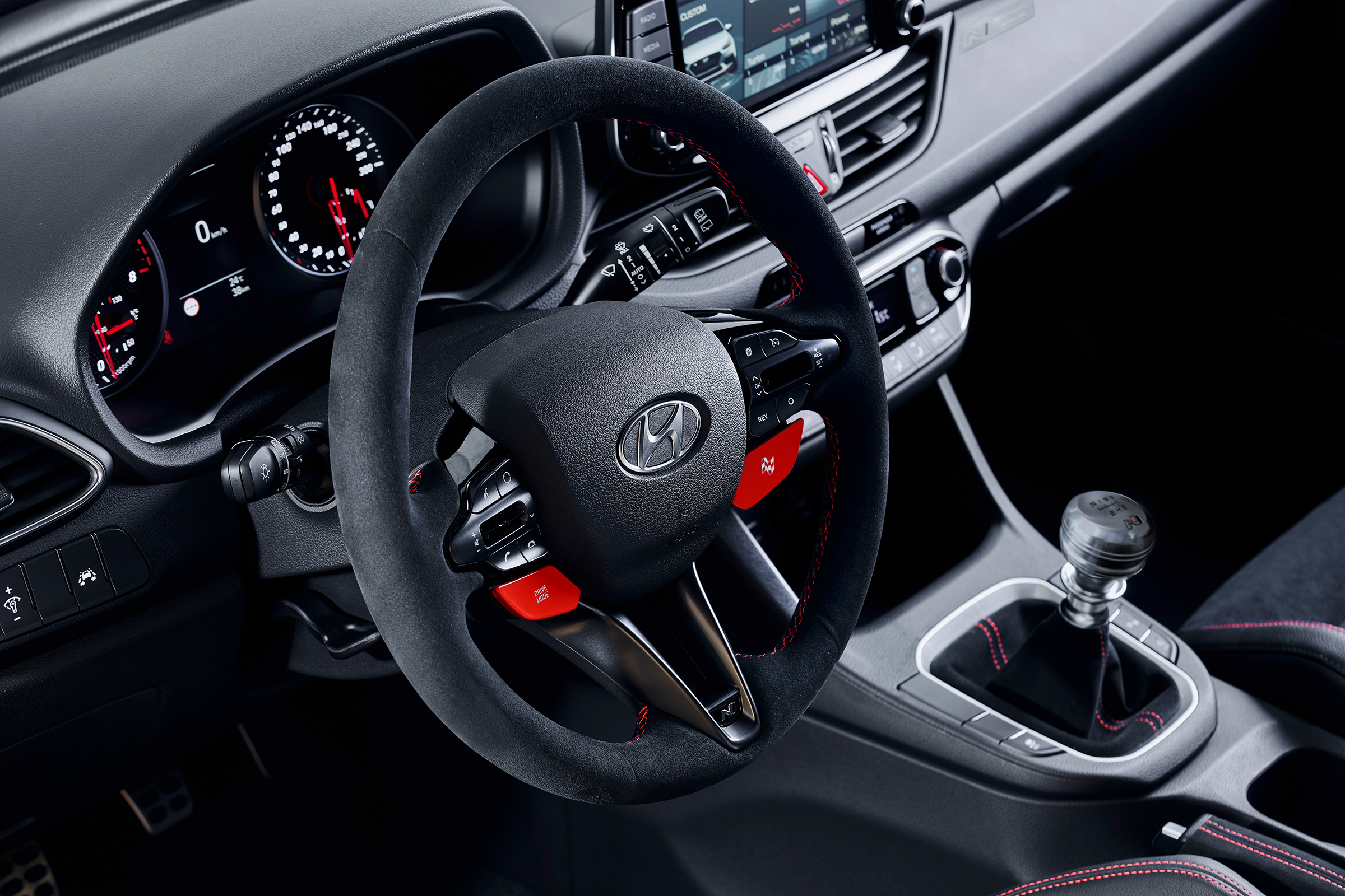 Hyundai i30 N Project C - steering wheel