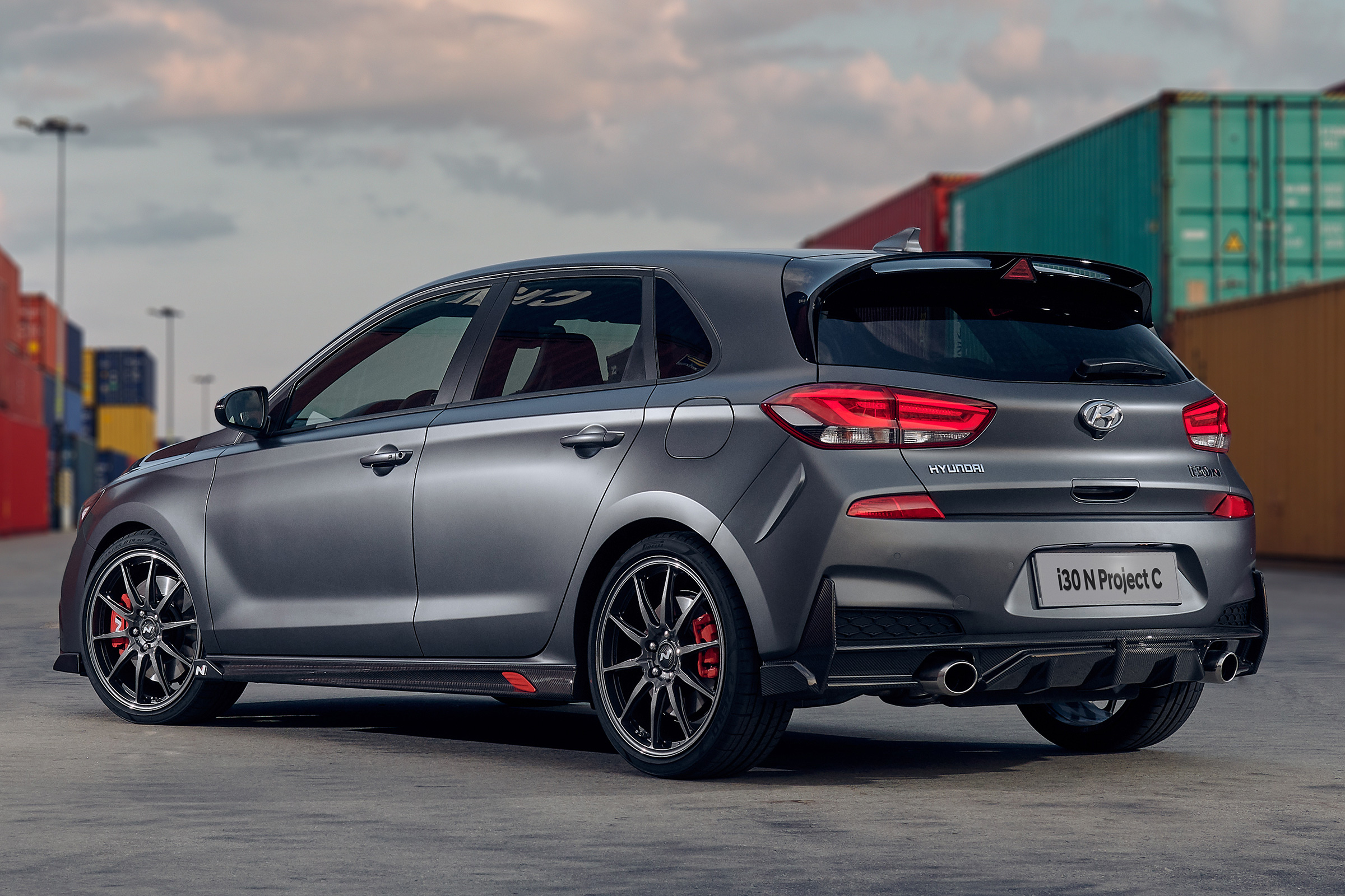Hyundai i30 N Project C - rear 3/4 static