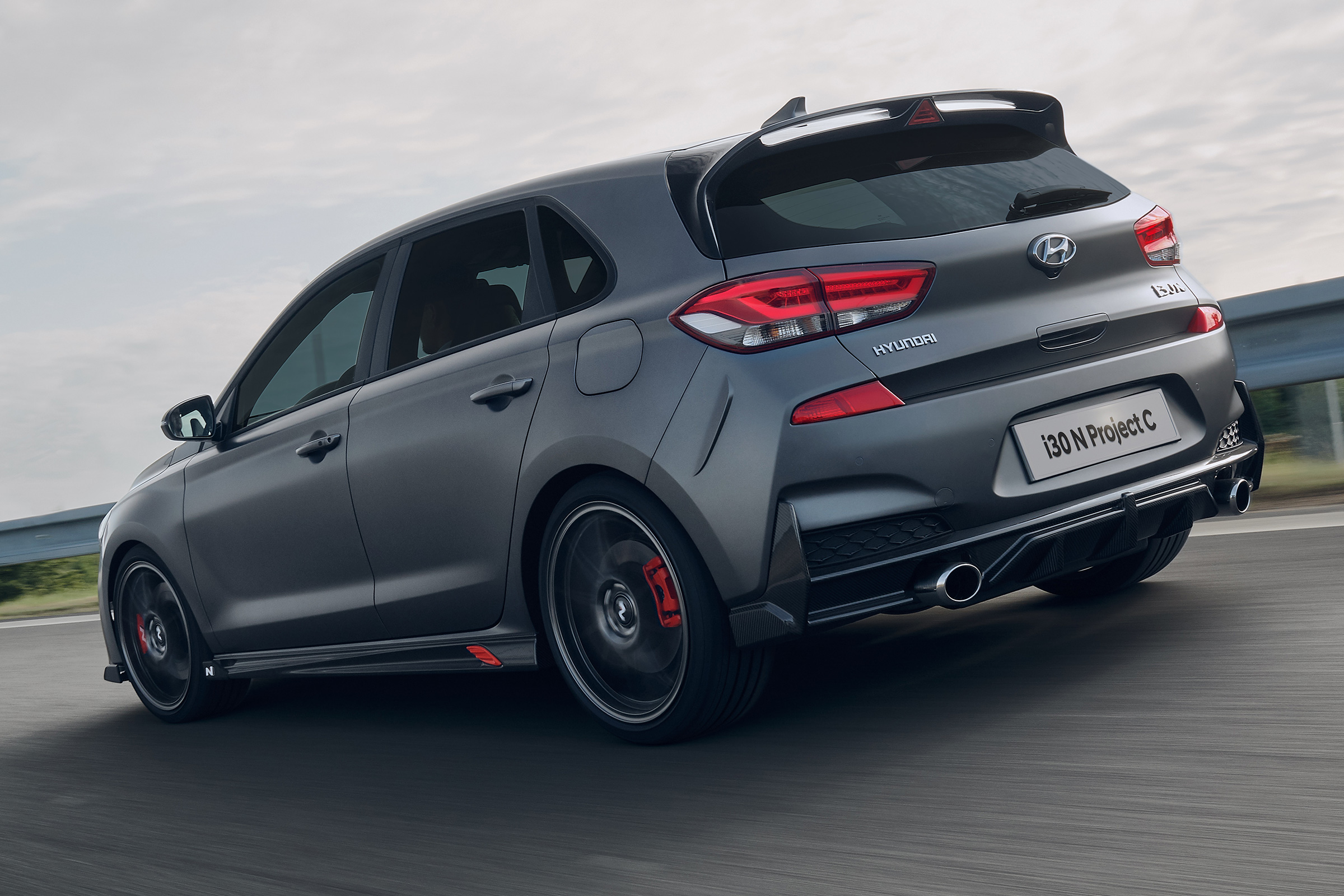 Hyundai i30 N Project C - rear cornering