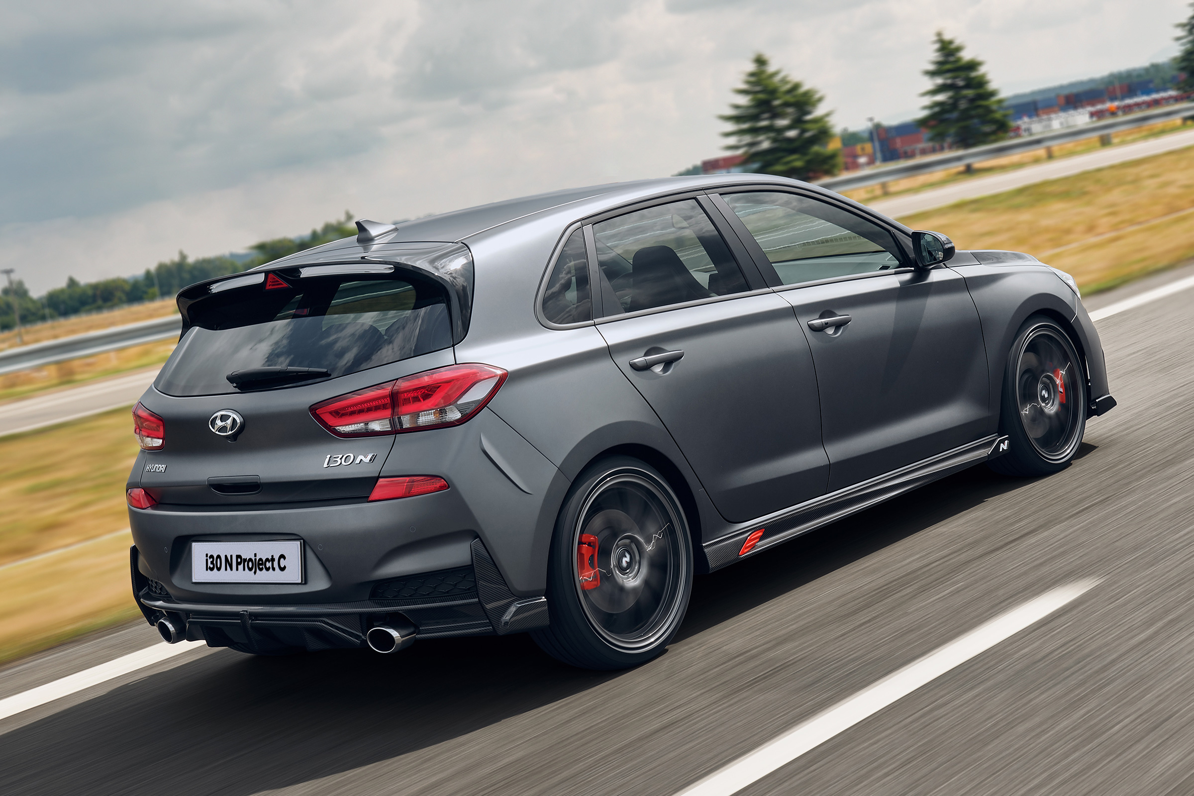 Hyundai i30 N Project C - rear tracking