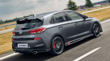 Hyundai i30 N Project C - rear tracking