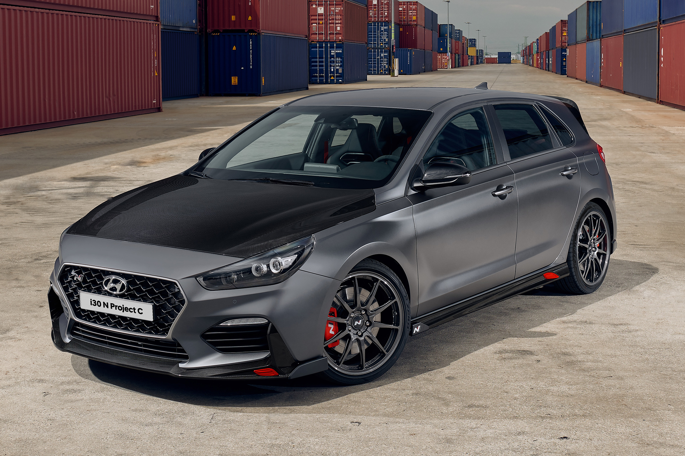 Hyundai i30 N Project C - front 3/4 static 