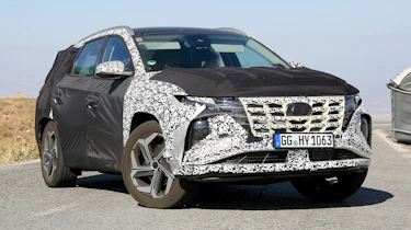 Hyundai Tucson spy - front corner
