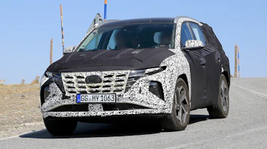 Hyundai Tucson spy - front
