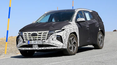 Hyundai Tucson spy - front