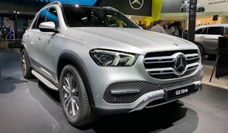 Mercedes GLE 350 de - Frankfurt front