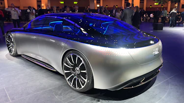 Mercedes EQS - rear