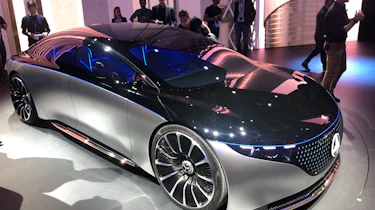 Mercedes EQS - front