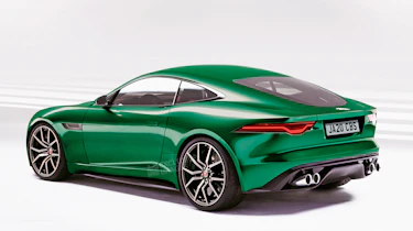 Jaguar F-Type - rear (watermarked)