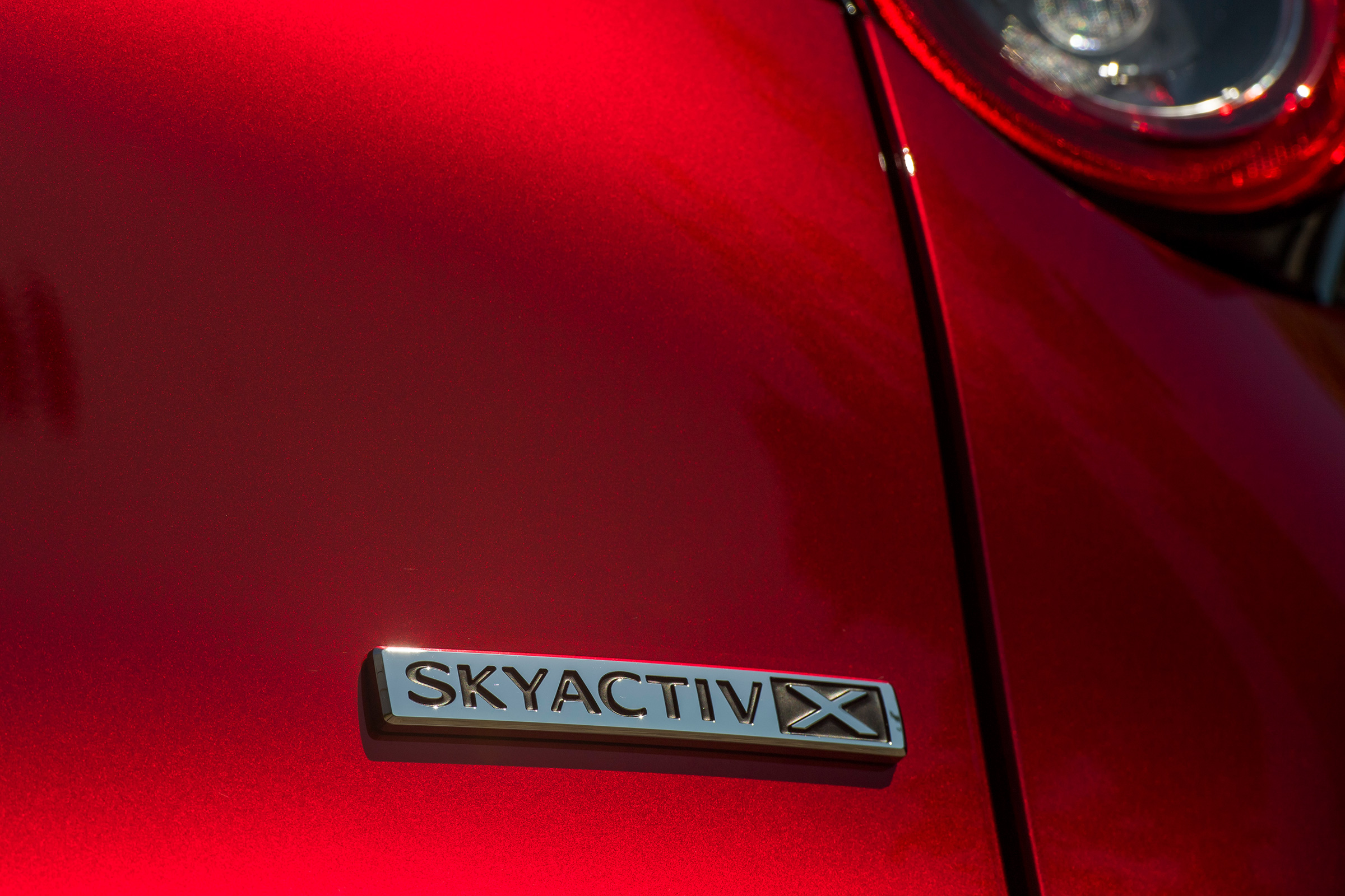 Mazda CX-30 SkyActiv-X - skyactiv-x badge