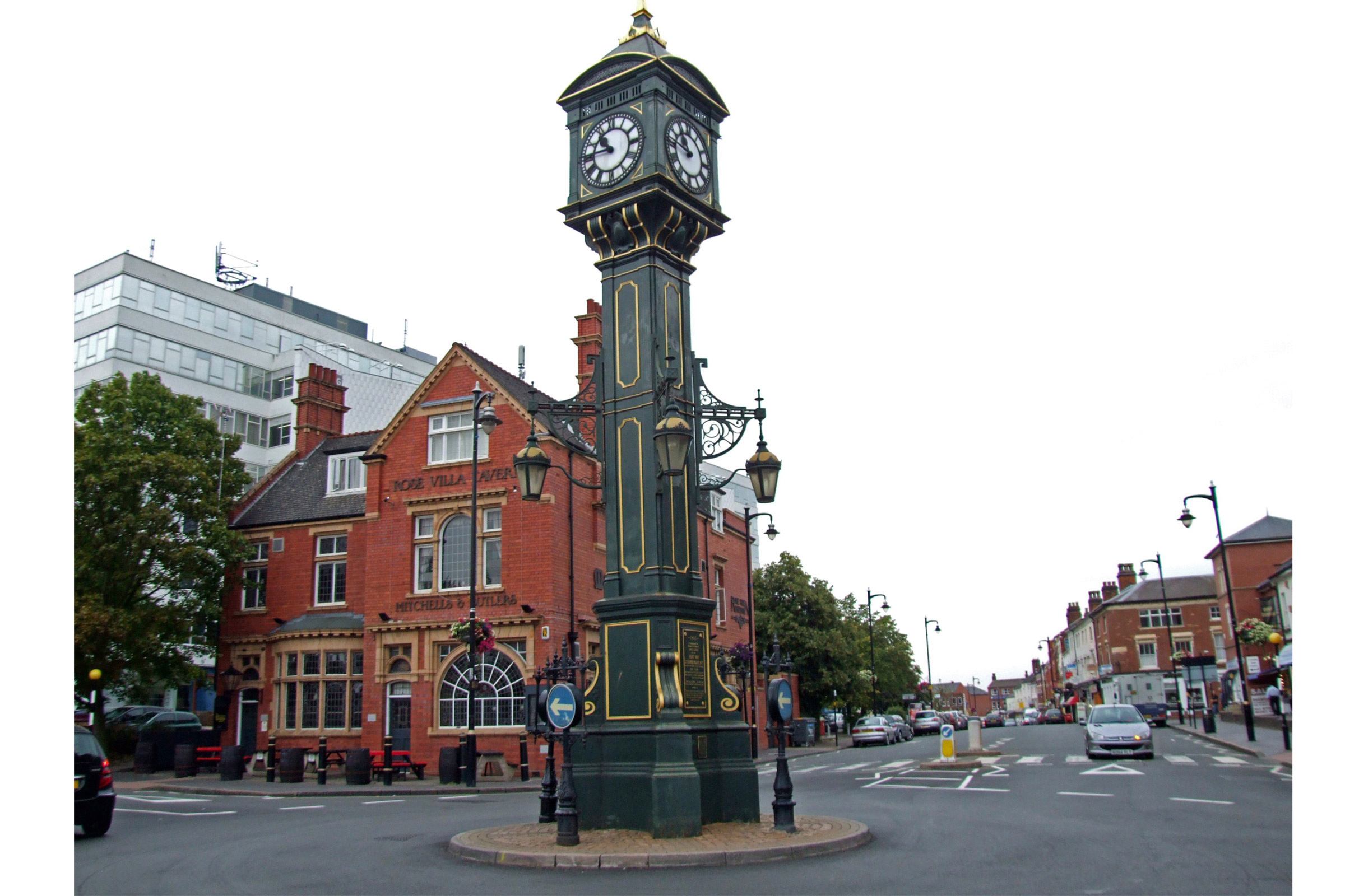 Chamberlain clock roundabout, Birmingham
