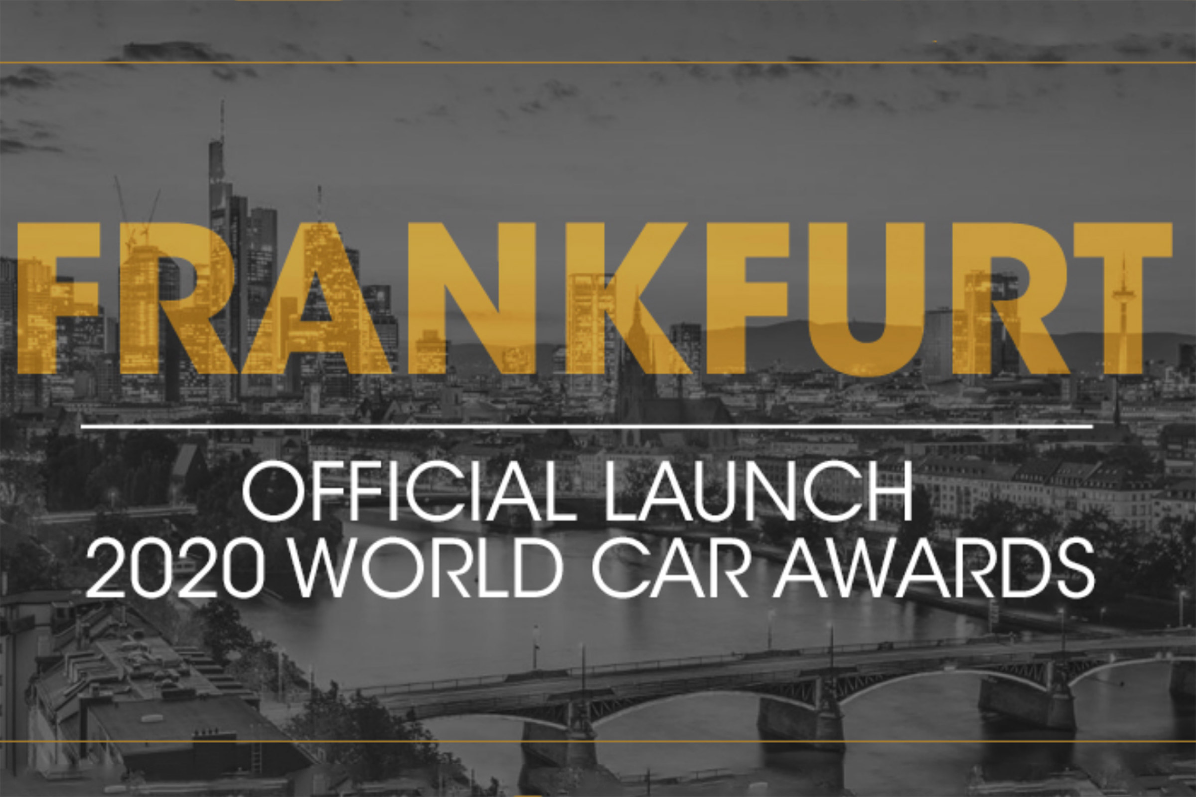 World Car of the Year Awards 2020 - Frankfurt