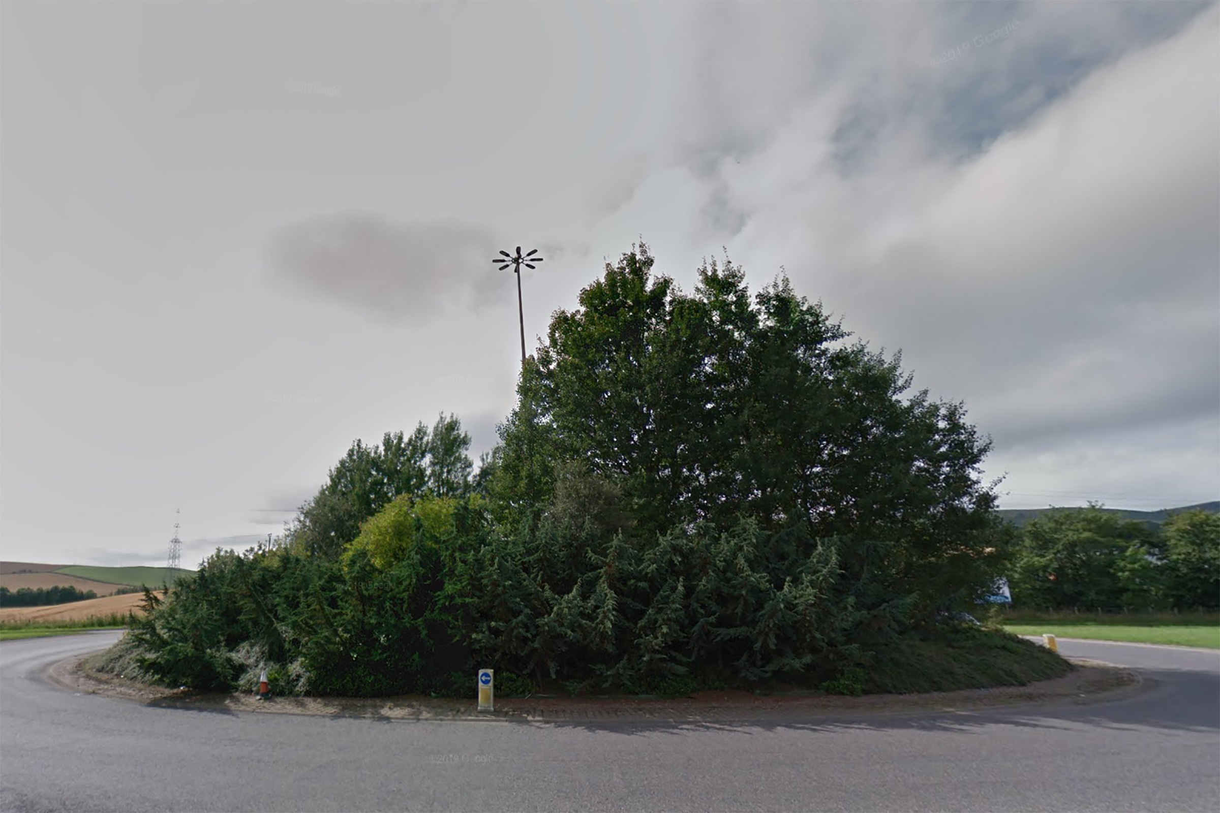 Huntly roundabout