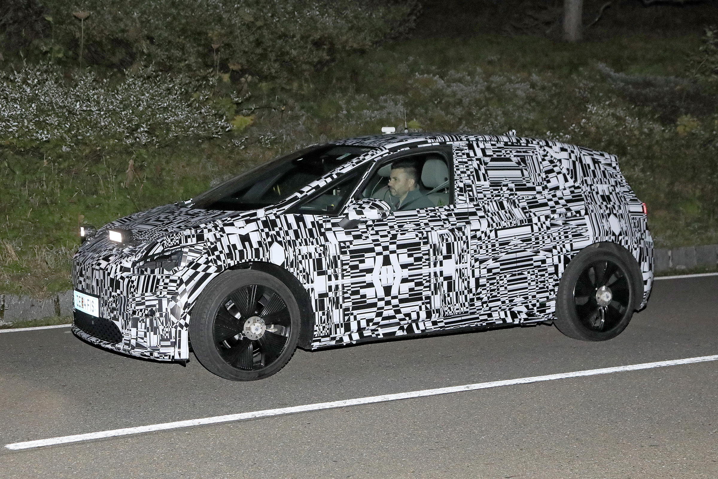 SEAT el-Born spy shot - side