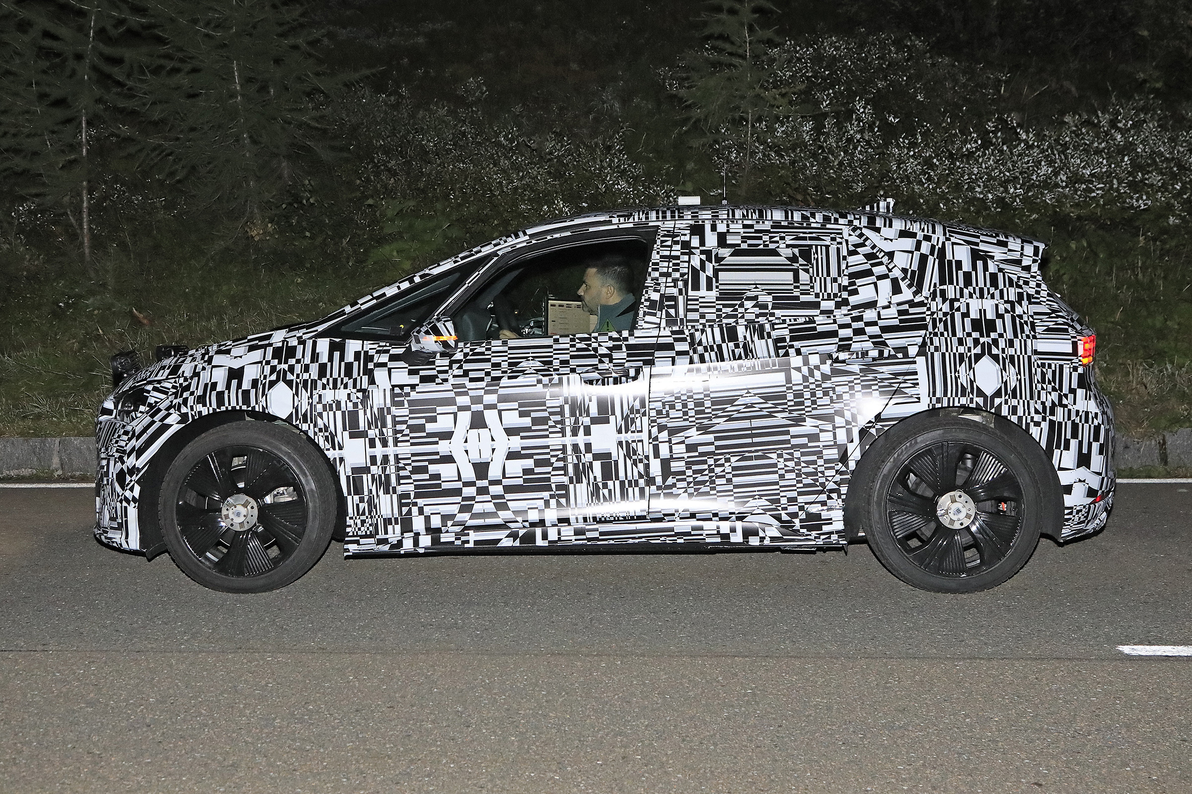 SEAT el-Born spy shot - side