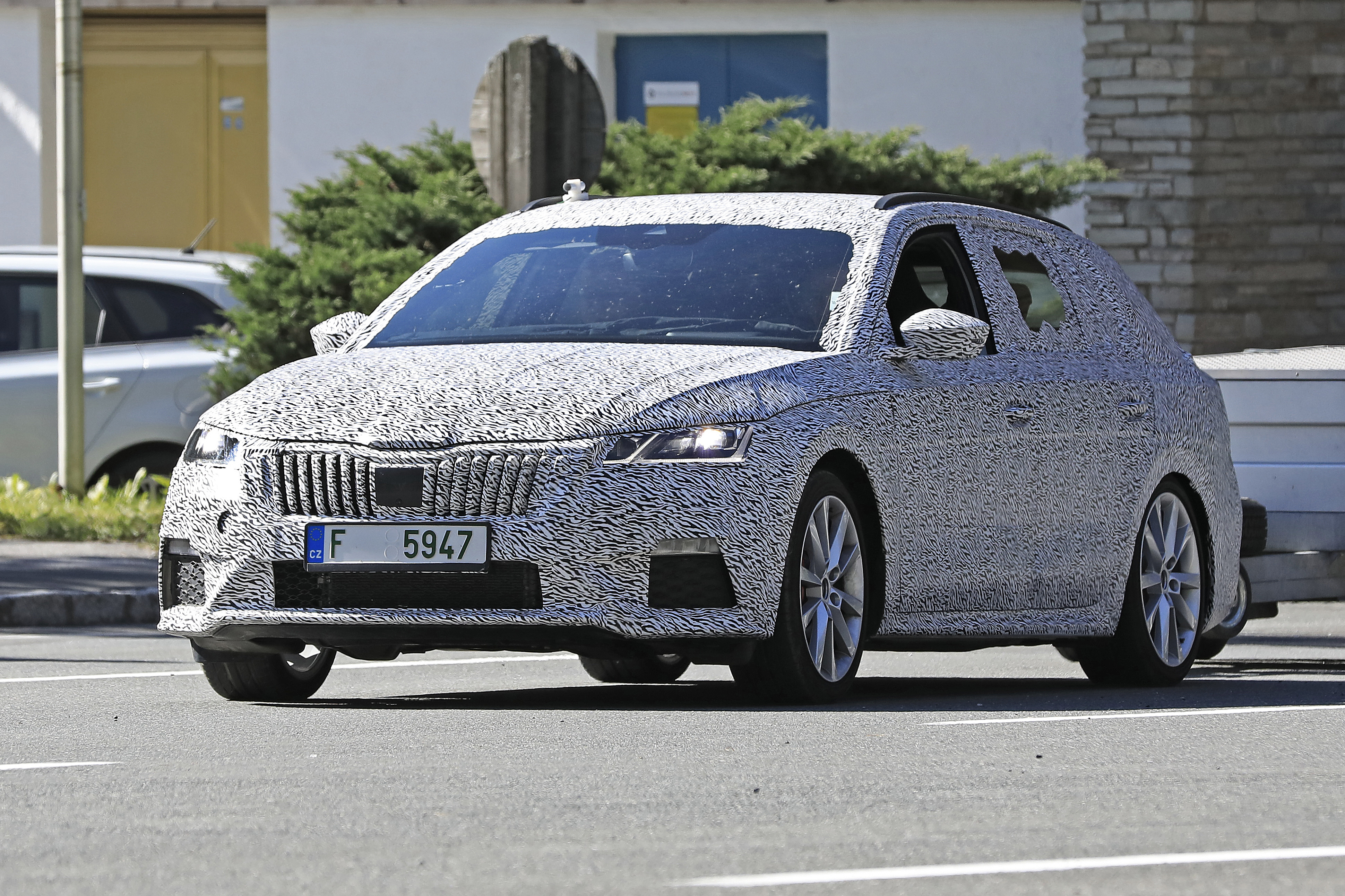 Skoda Octavia vRS - front
