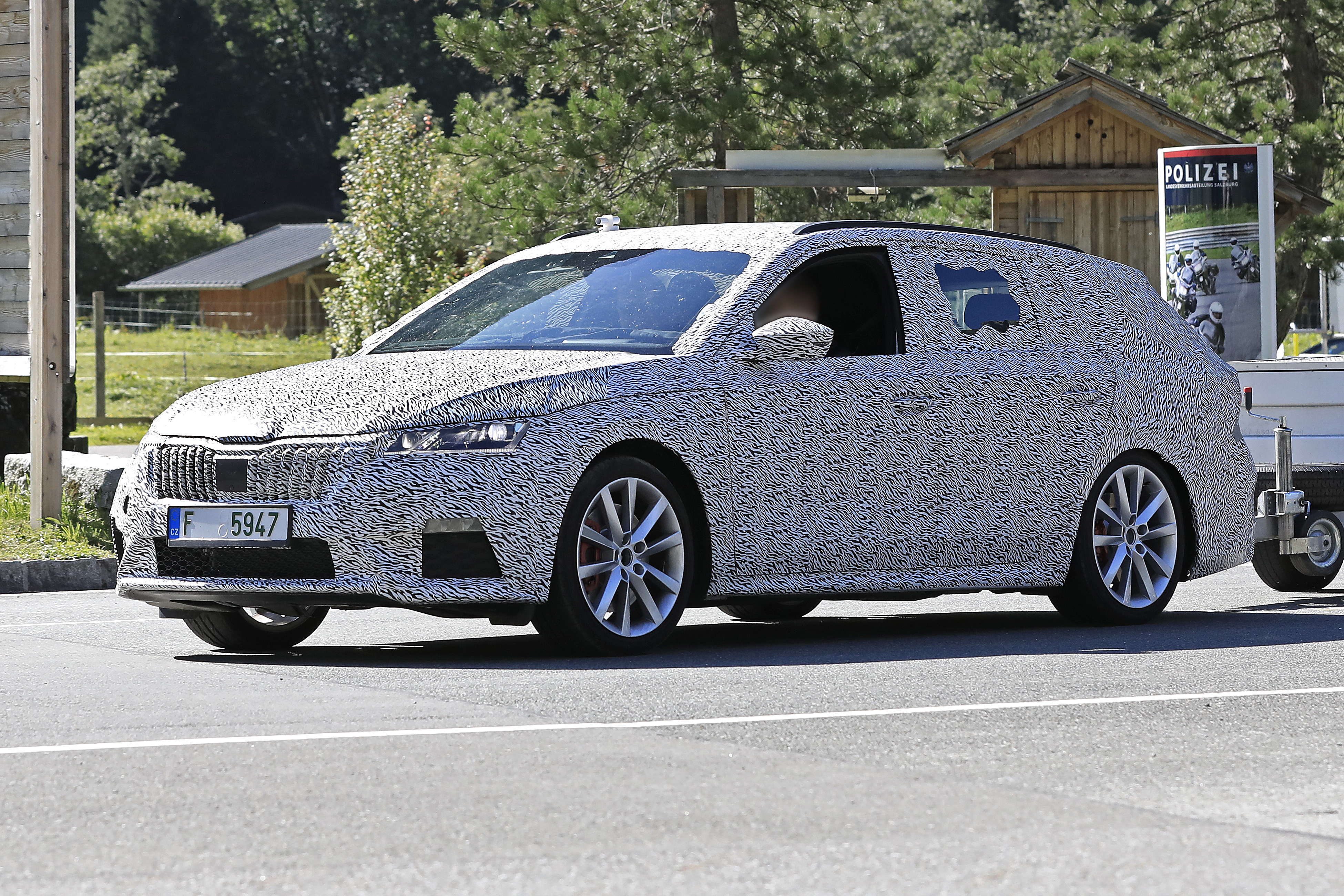 Skoda Octavia vRS - front spy