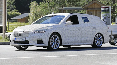 Skoda Octavia vRS - front spy