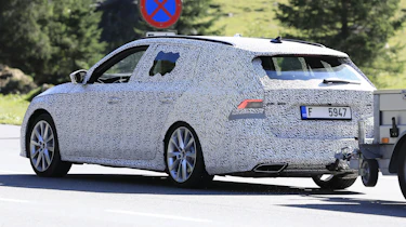 Skoda Octavia vRS - spy rear