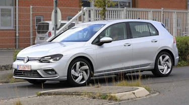 Volkswagen Golf mk8 spy shots front