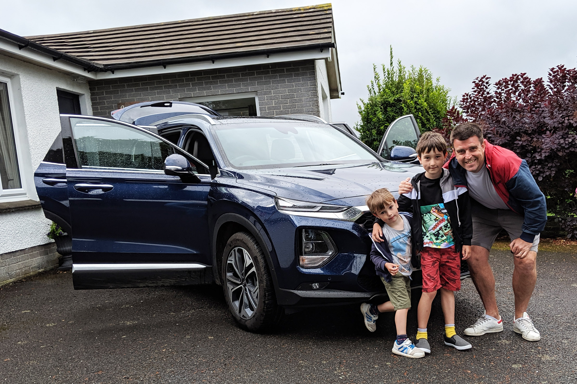 Hyundai Santa Fe - fourth report header