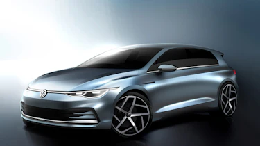 Volkswagen Golf Mk8 - front sketch