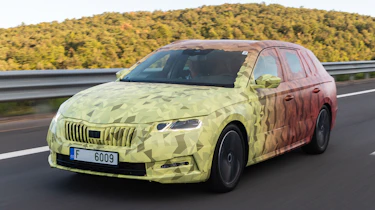 Skoda Octavia Estate prototype - front