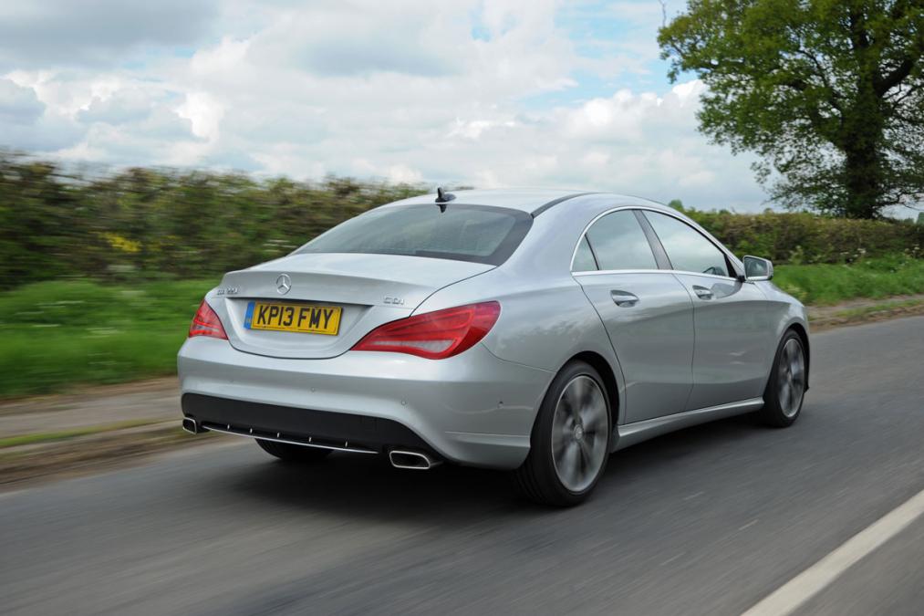 Used Mercedes CLA - rear