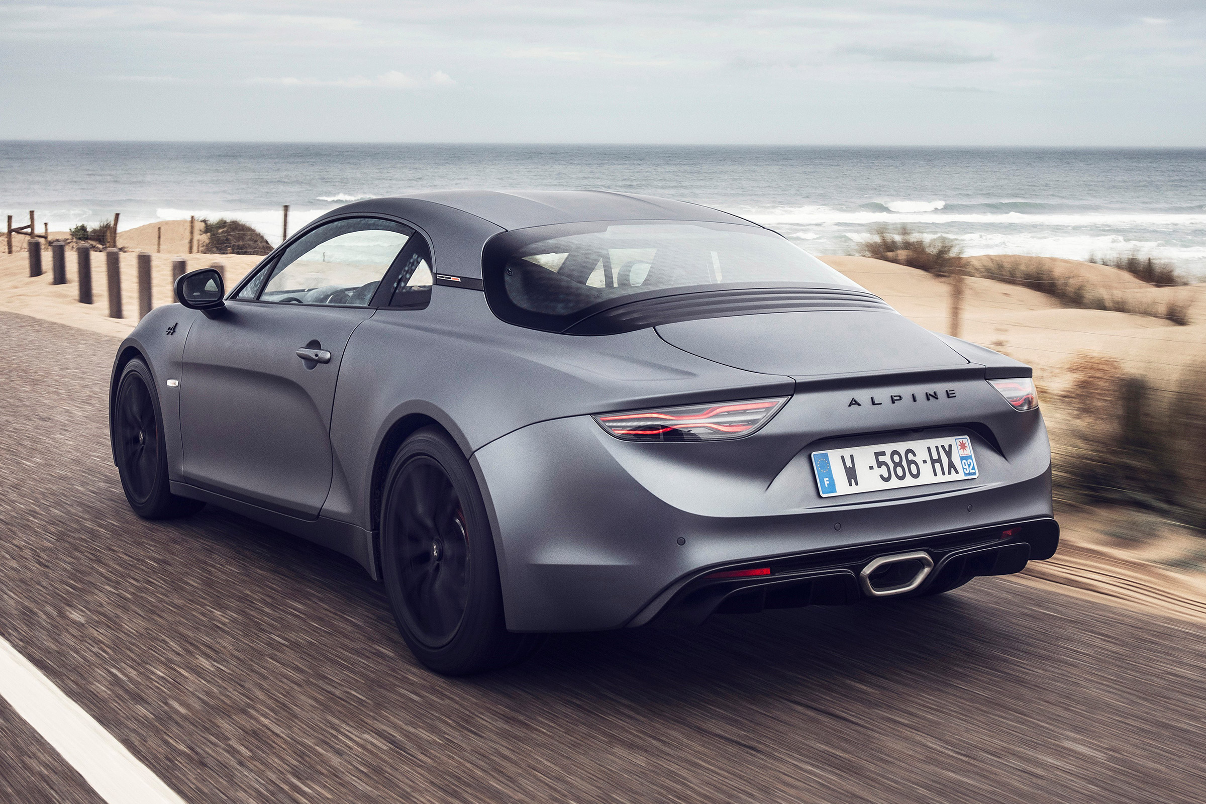 Alpine A110S - rear