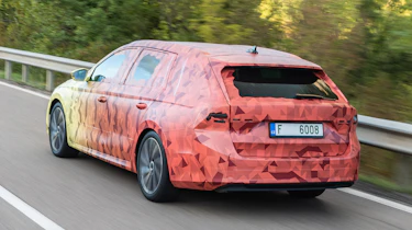 Skoda Octavia Estate prototype - rear