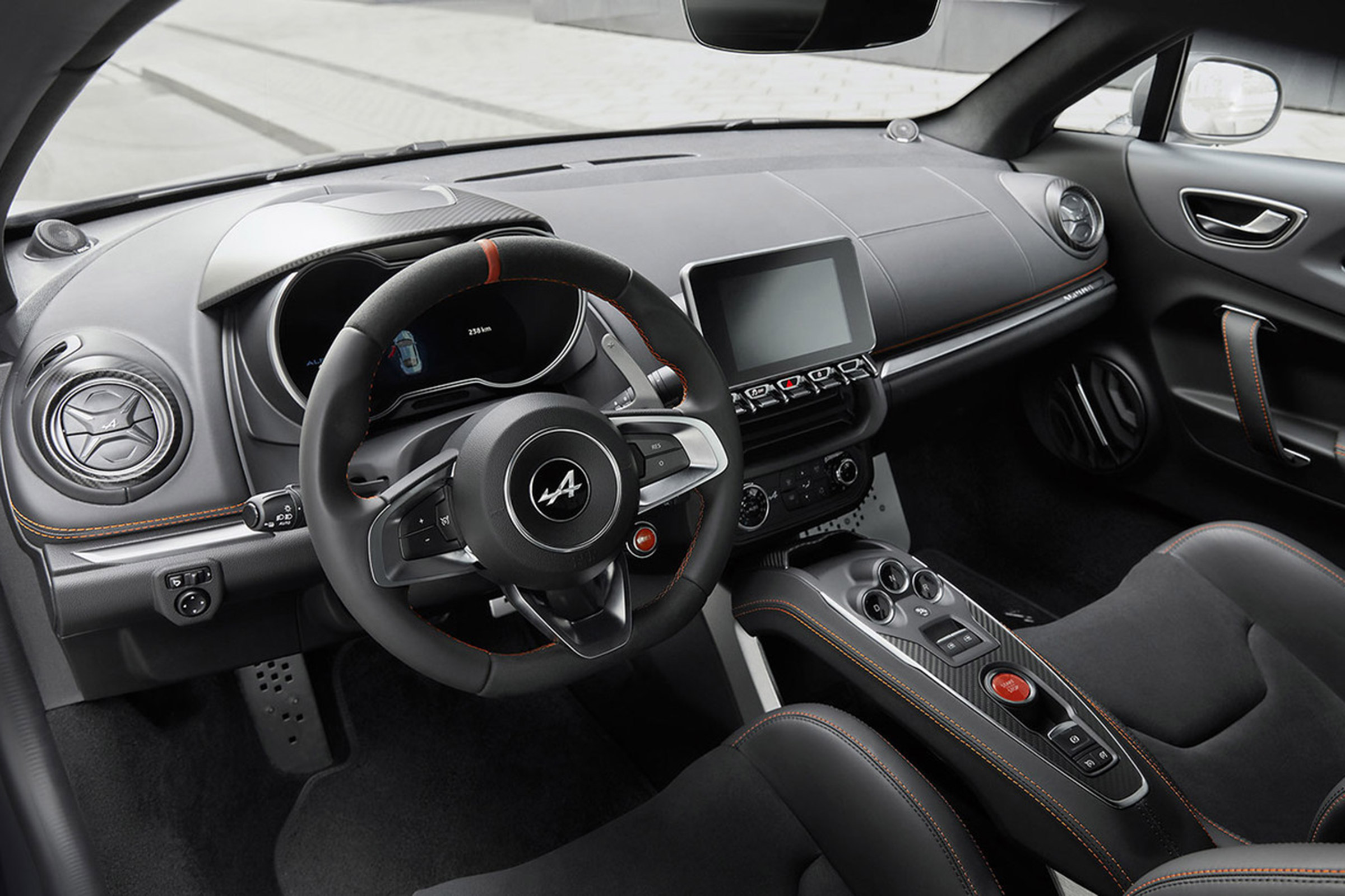 Alpine A110S - dash