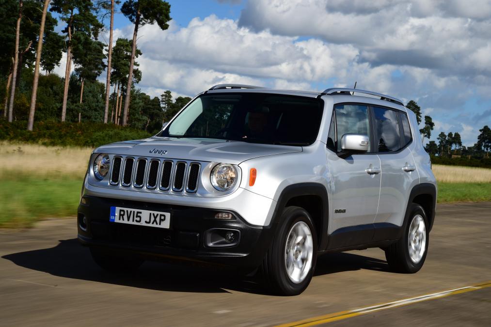 Used Jeep Renegade - front action