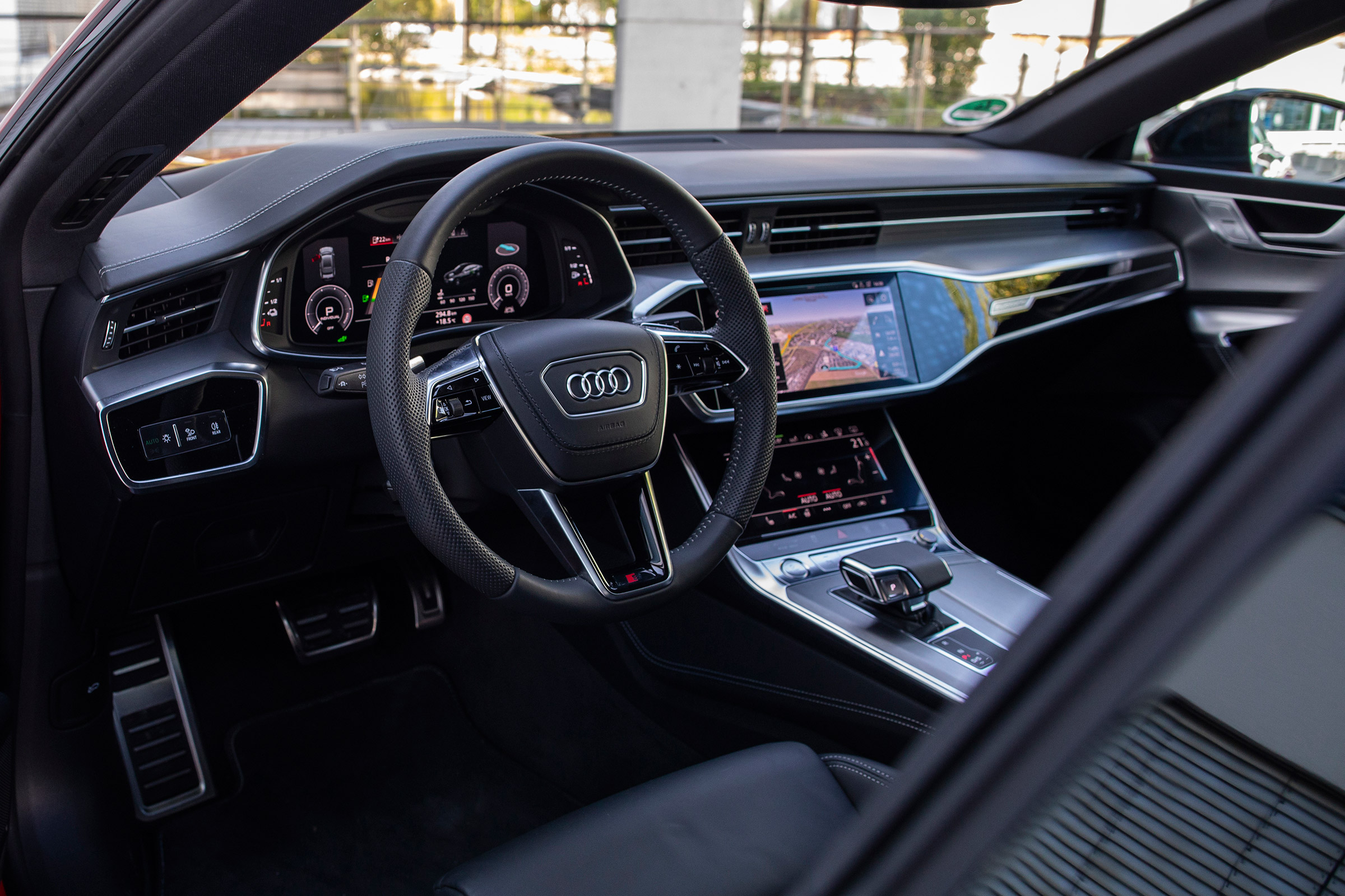 Audi A7 Sportback 55 TFSI e - dash
