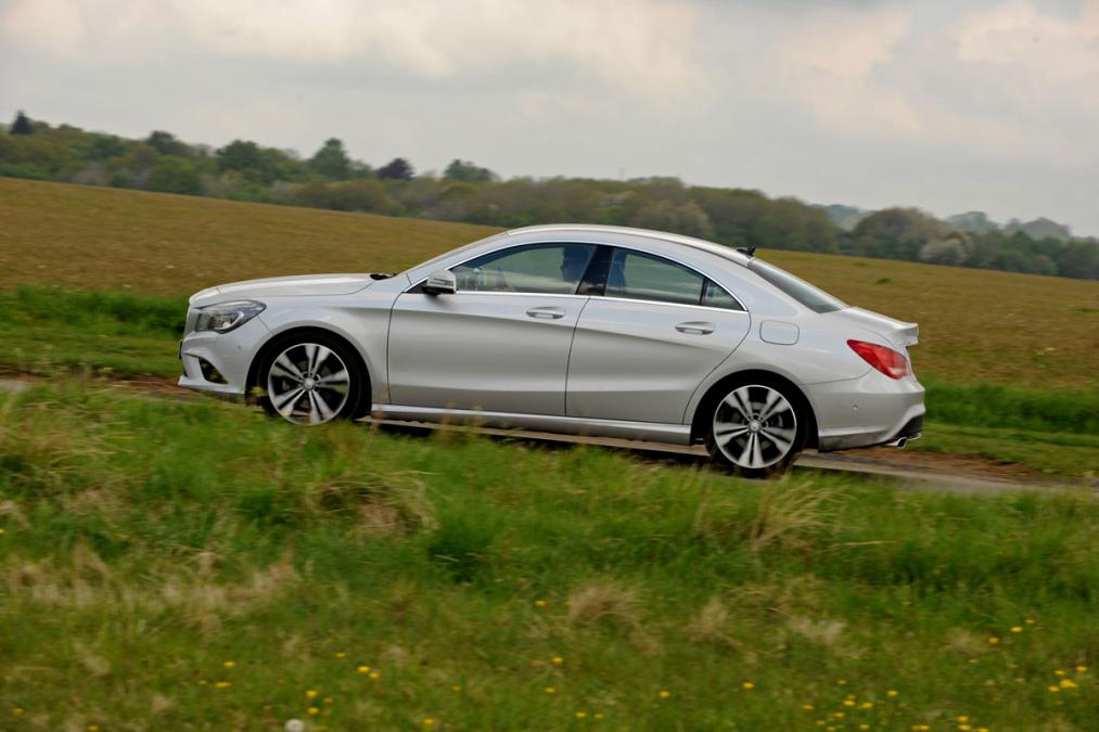 Used Mercedes CLA - side