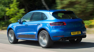 Used Porsche Macan - rear action