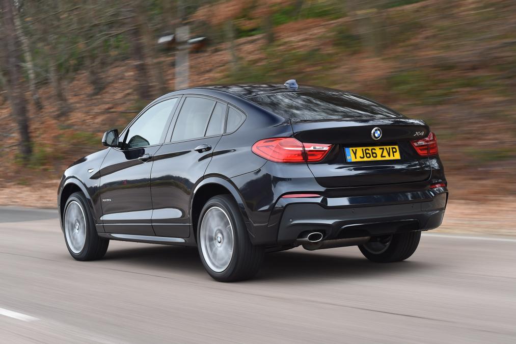 Used BMW X4 - rear action