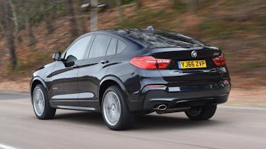 Used BMW X4 - rear action