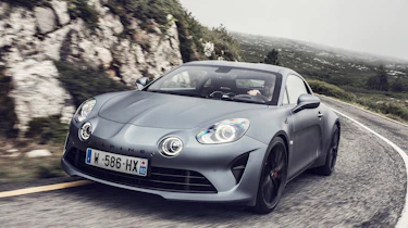 Alpine A110S - front cornering