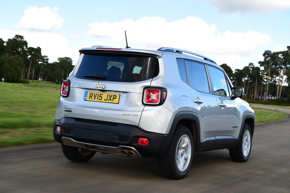 Used Jeep Renegade - rear action