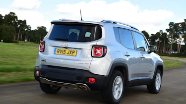 Used Jeep Renegade - rear action