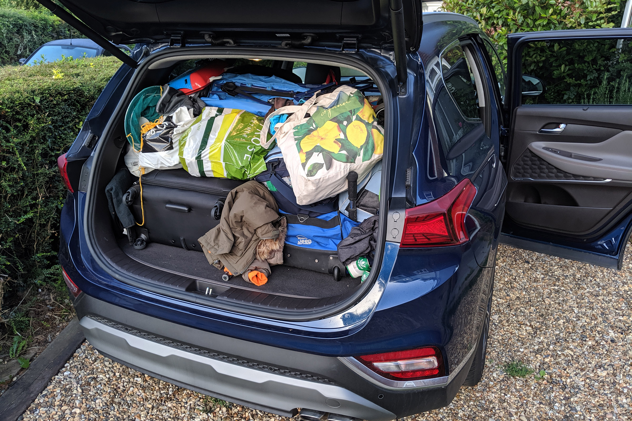 Hyundai Santa Fe - fourth report boot